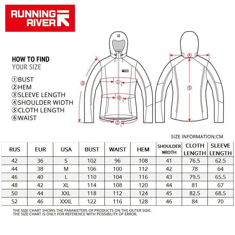 RUNNING RIVER Brand Women Snowboard Jackets For Winter Warm Mid-thigh Outdoor Sports Clothing Sport Jacket #A6042