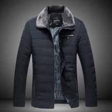 2017 Winter Men’s Cotton Down Jacket , Fashionable Big Size Men Business Parkas , Winter Anti-wind & Warm Jackets XL-7XL