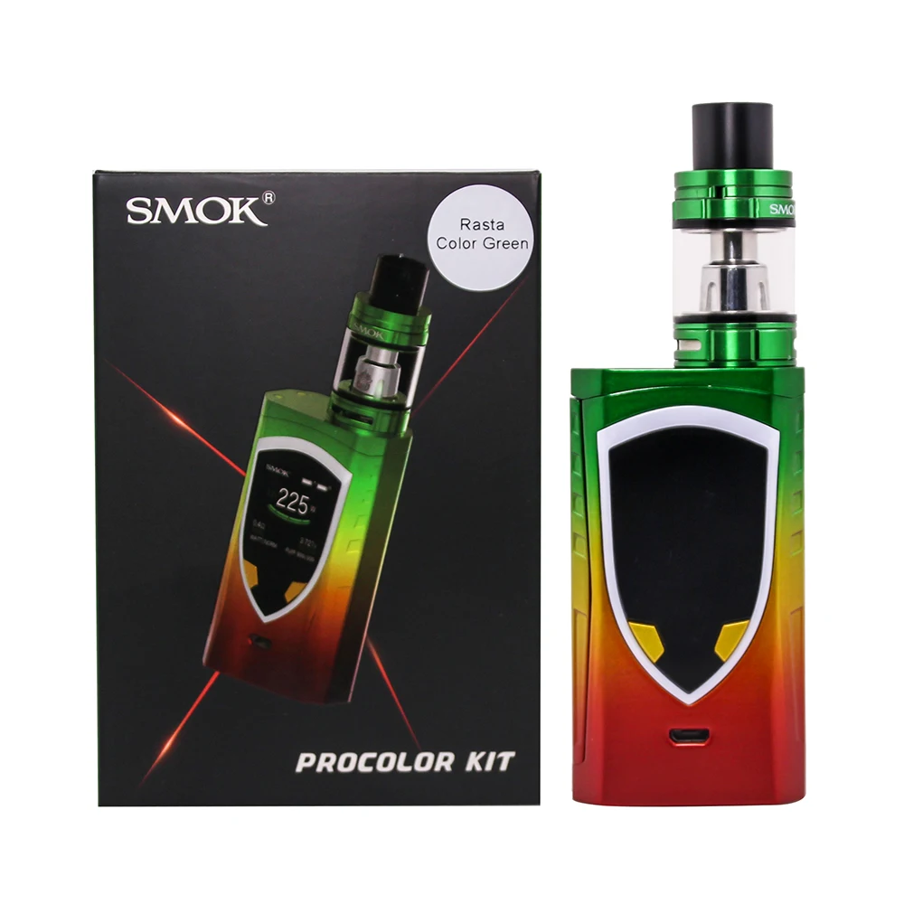Original Veeape Procolor 225W TC Box Mod Pro Color for Smok  Electronic Cigarette Vape For TFV8 Big Baby Atomizer Tank (14)