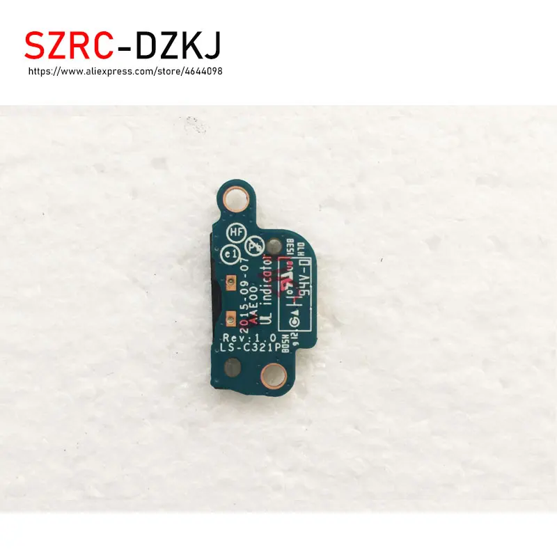 SZRCDZKJ оригинальный для XPS 12 9250 плата переключателя кнопки питания MFJDM 0MFJDM CN LS