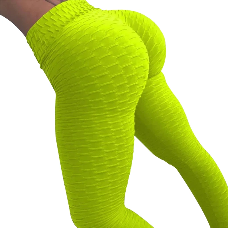 

Women Push Up Yoga Pants High Waist Sport Leggings Sexy Elastic Stretchy Running Gym Fitness Tights Sportswear Trousers 5049