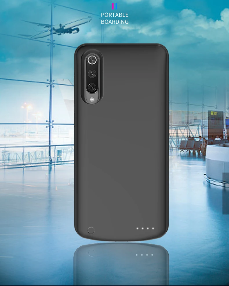 Высокое качество банк питания чехол для Xiao mi 9SE 6500 mah пакет резервного заряда