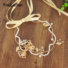 YouLaPan HP147 Свадебная Тиара повязка на голову свадебная прическа Аксессуары свадебные украшения для волос свадебная диадема