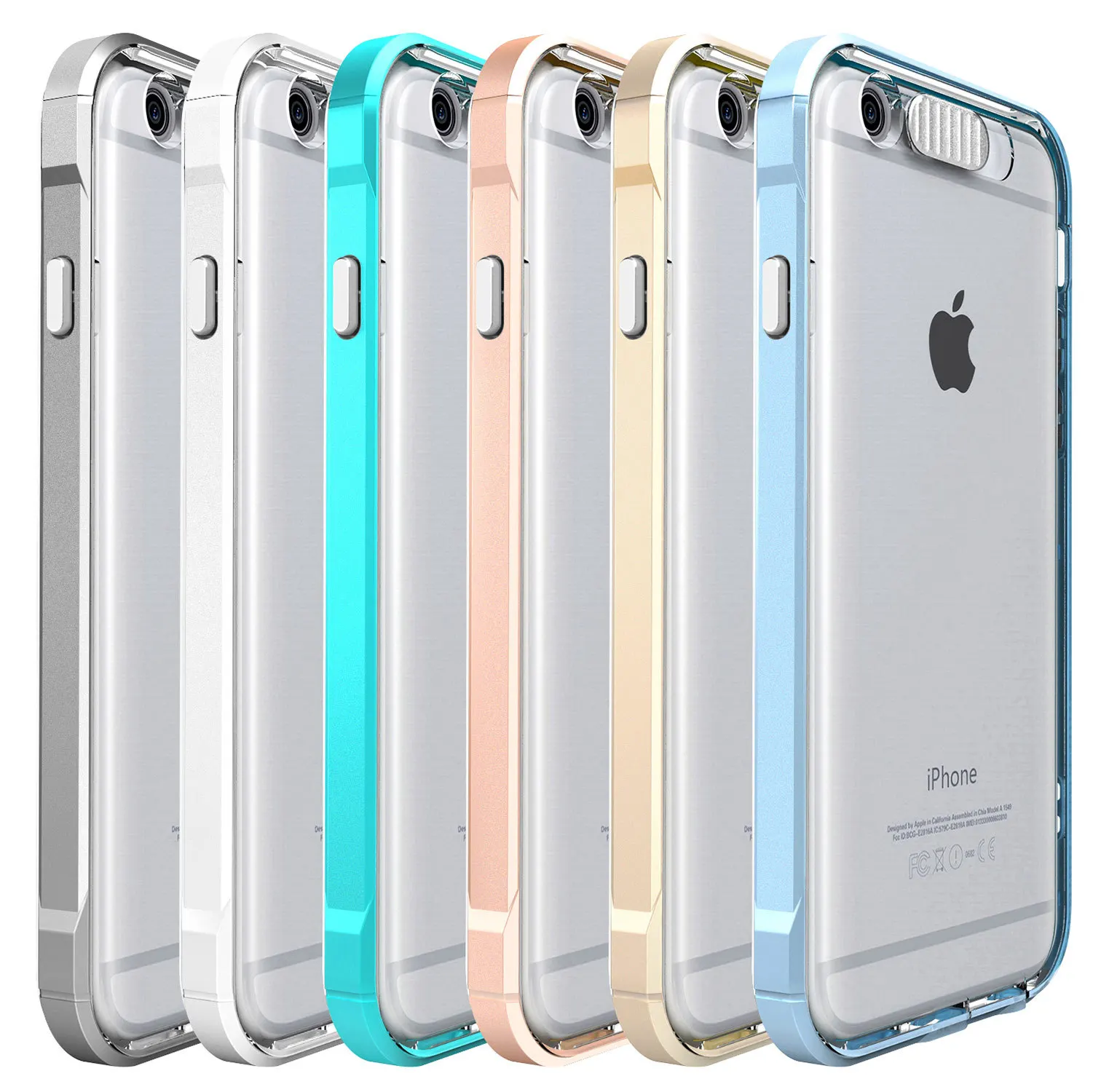 Led flashing light phone case for iphone 5 5s 6 6s 6plus