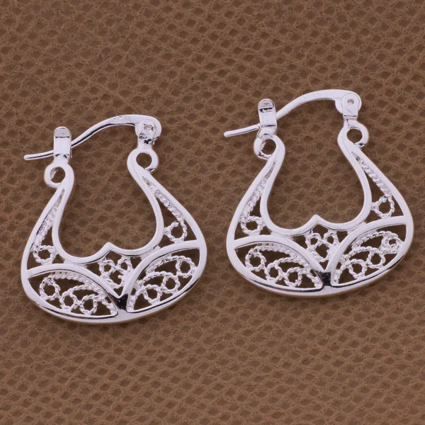 

wholesale High quality silver Fashion jewelry errrings WE-480