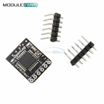 

Openlog Serial Data Logger Open Source Data Recorder ATmega328 Support Micro SD Two LEDs indicate writing status