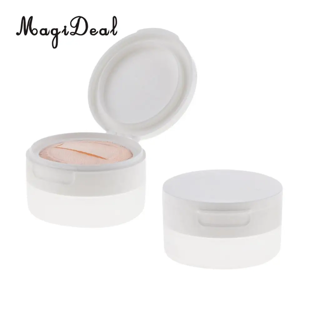 Kesoto 2Pcs 50g Empty Loose Powder Jar Bottle Container/Make Up Sifter Bottles High quanlity