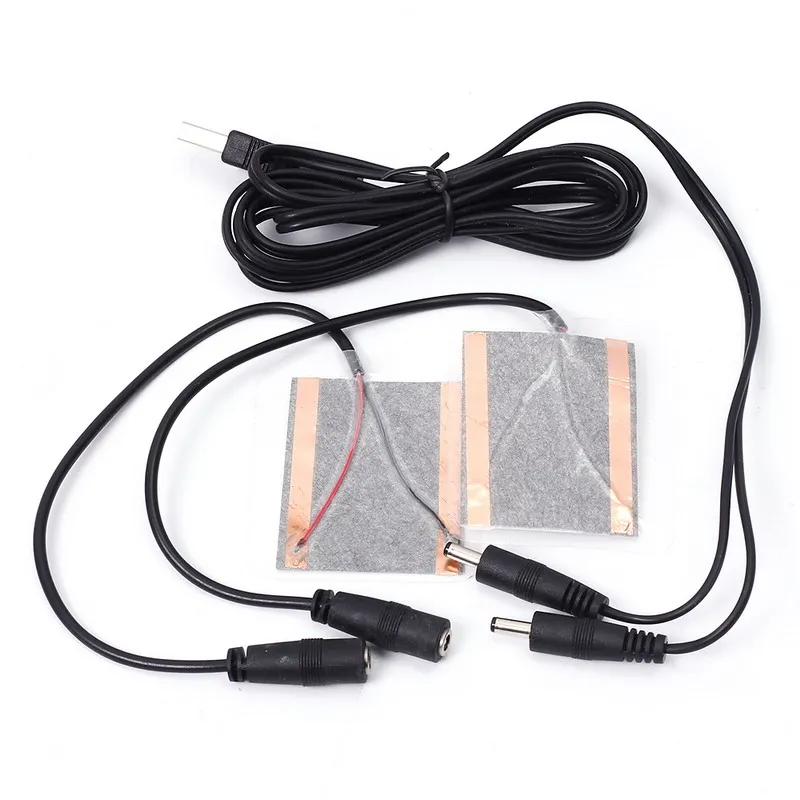 USB Heater Gloves 5V 5W Bendable 2pcs Heating Film DIY Warm Hand for