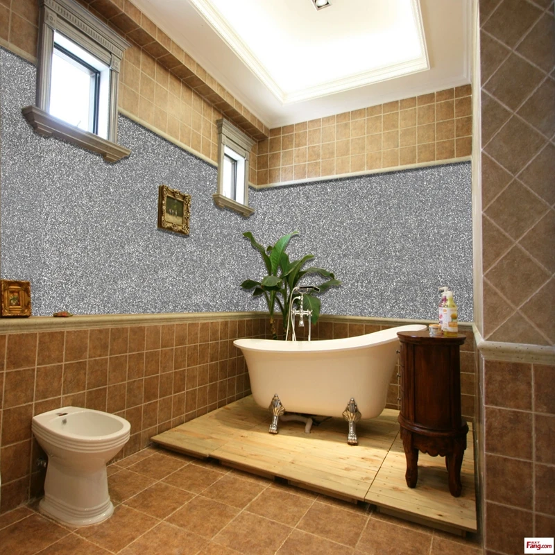 5m/lot Waterproof Glitter Wallpaper For Bathrooms Wallpaper Cheapest
