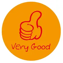 New Trend Dot Label Congratulate with Praise WordVery Good Paper Stickers for Teachers Reward and Encourage Label Stickers 15pc teachers stampers self inking praise reward stamps motivation sticker school 2018 dropshipping