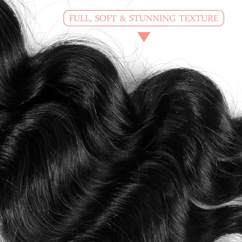 Addbeauty Необработанные девственные волосы пучок перуанские естественные волны цвет 1 3 4 шт человеческие наращивание для черных женщин двойной уток