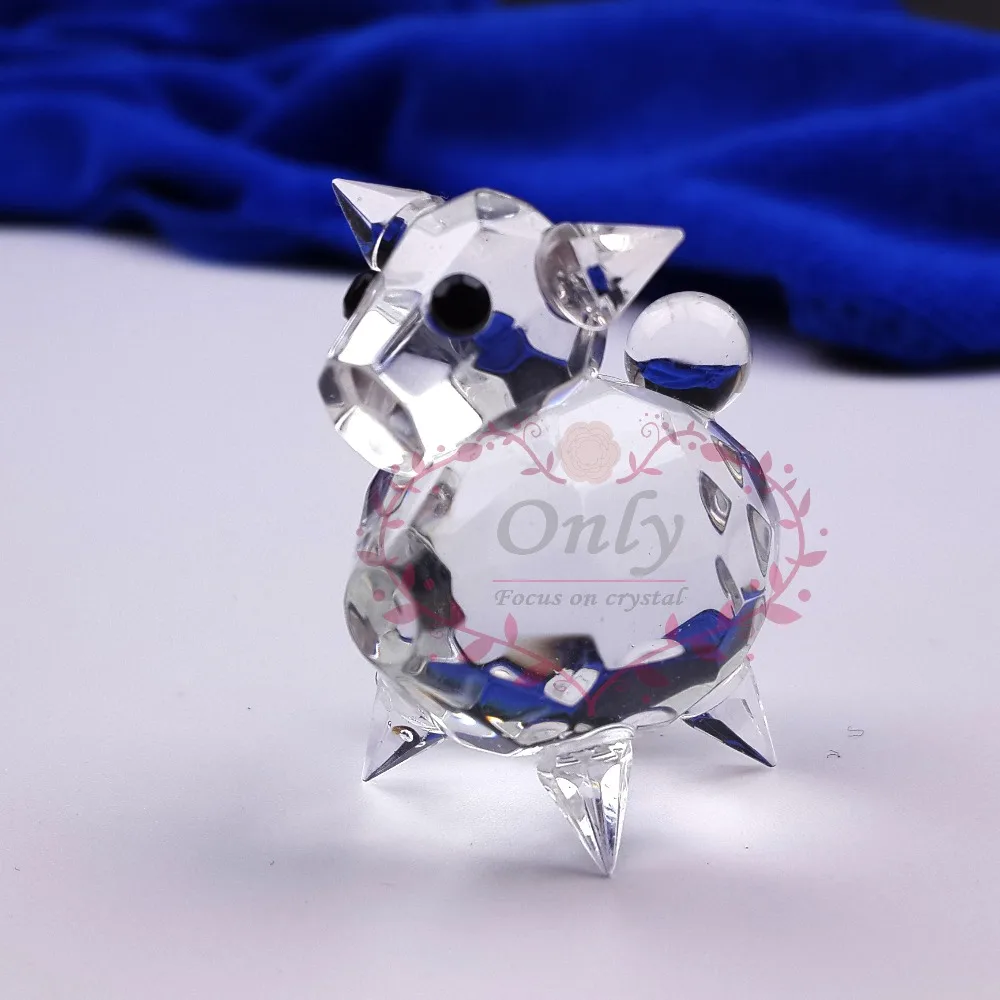 Adorable Baby Shower Favors Gift Crystal Goat Figurines