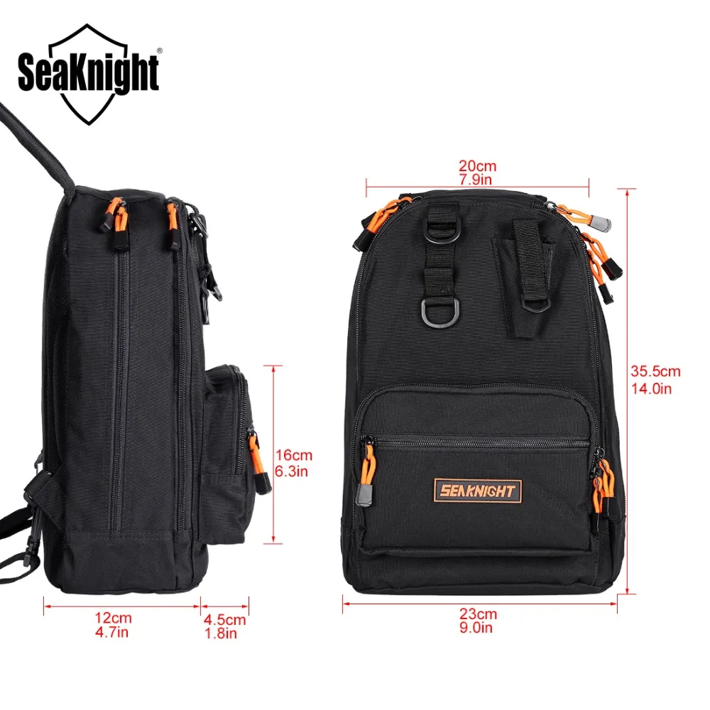 SeaKnight SK005 Водонепроницаемый рюкзак 1000D нейлоновая сумка для отдыха на открытом воздухе спортивная сумка 4-Слои Многофункциональный Пеший Туризм Кемпинг Альпинизм Рыболовная Сумка