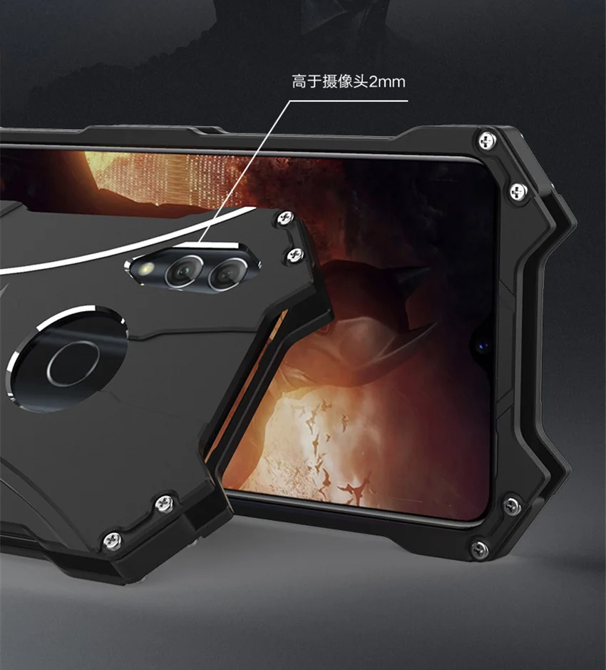 huawei p smart 2019 metal batman case (8)