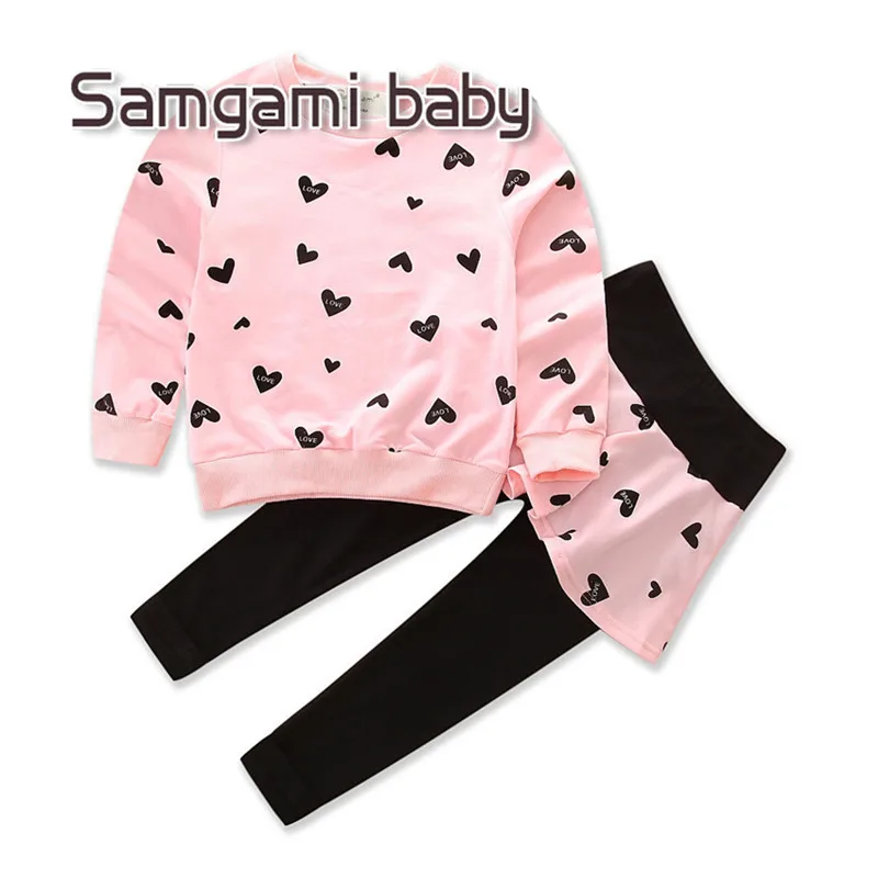 

Baby Clothes Europe US Hot Style Long Sleeves Clothes Baby Bodysuits Kids Wear Girls Romper Children Clothing Sets Retail