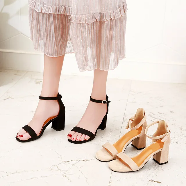 buckle gladiator sandals