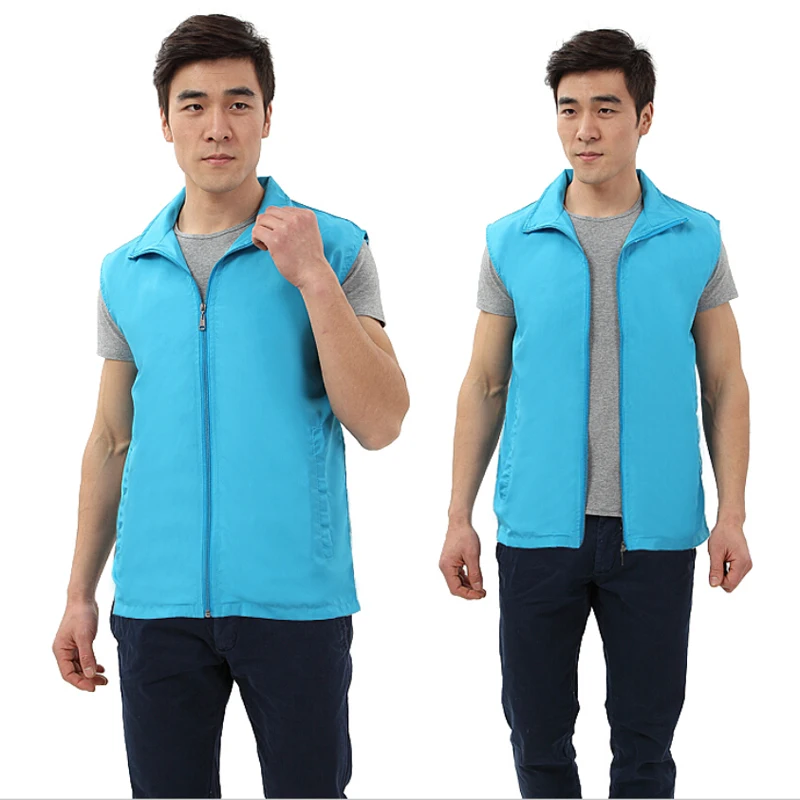 Мужской Сверхлегкий жилет Fanceey однотонный тонкий на осень 2019|jacket vest men|down menvest men |