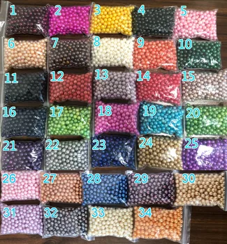 

90 pcs Loose Round Pearls KDD060