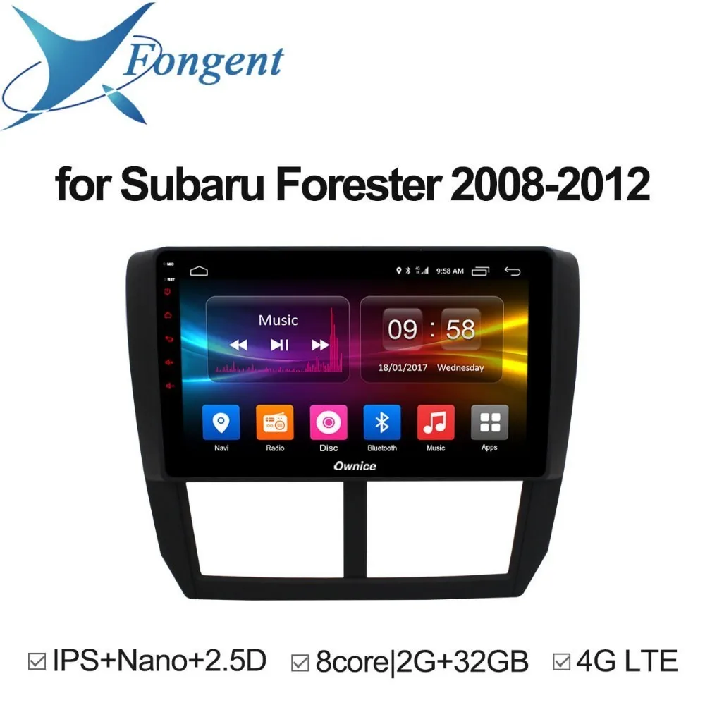 

For Subaru Forester XV WRX 2008 2009 2010 2011 2012 Android 8.1 Unit Car DVD GPS Navigator Multimedia Player Intelligent Radio