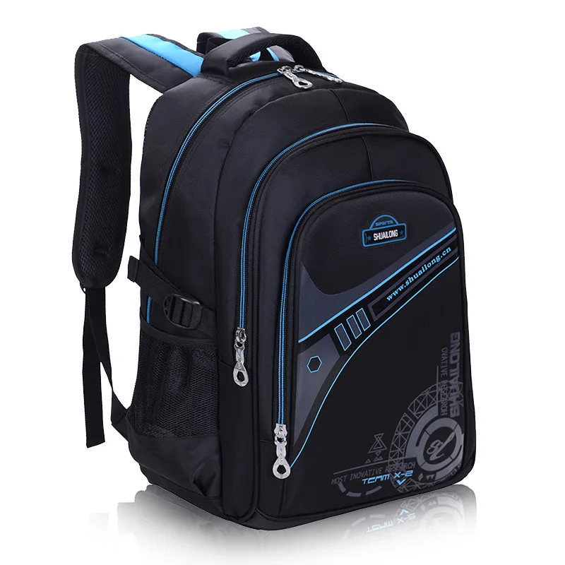 Children font b School b font font b Bags b font For Boys Thickened back Backpack