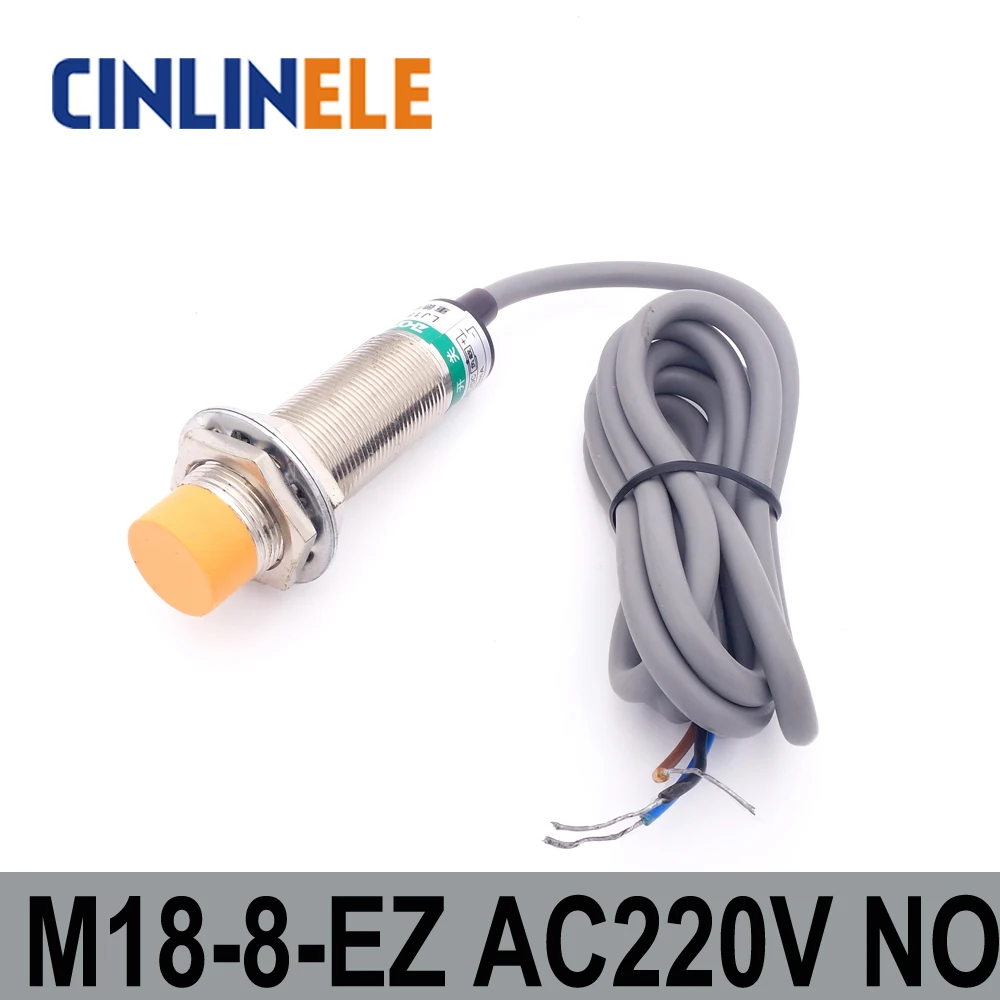 M18 LJ18A3-8-Z/EZ 8 мм индукционный AC 2 провода без металлического датчика индуктивный