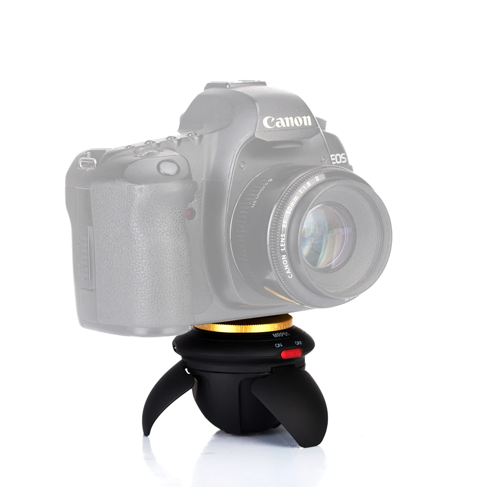  AFI MRP01 Mini Electric Panorama Head 360 Rotation Time Lapse Tripod Head for GoPro Action Camera f