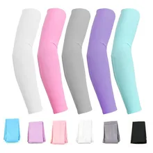 1 Pair Sun UV Block Arm Sleeves Cool Warmer Cover for Outdoor Cycling Golf Fishing Climbing KH889