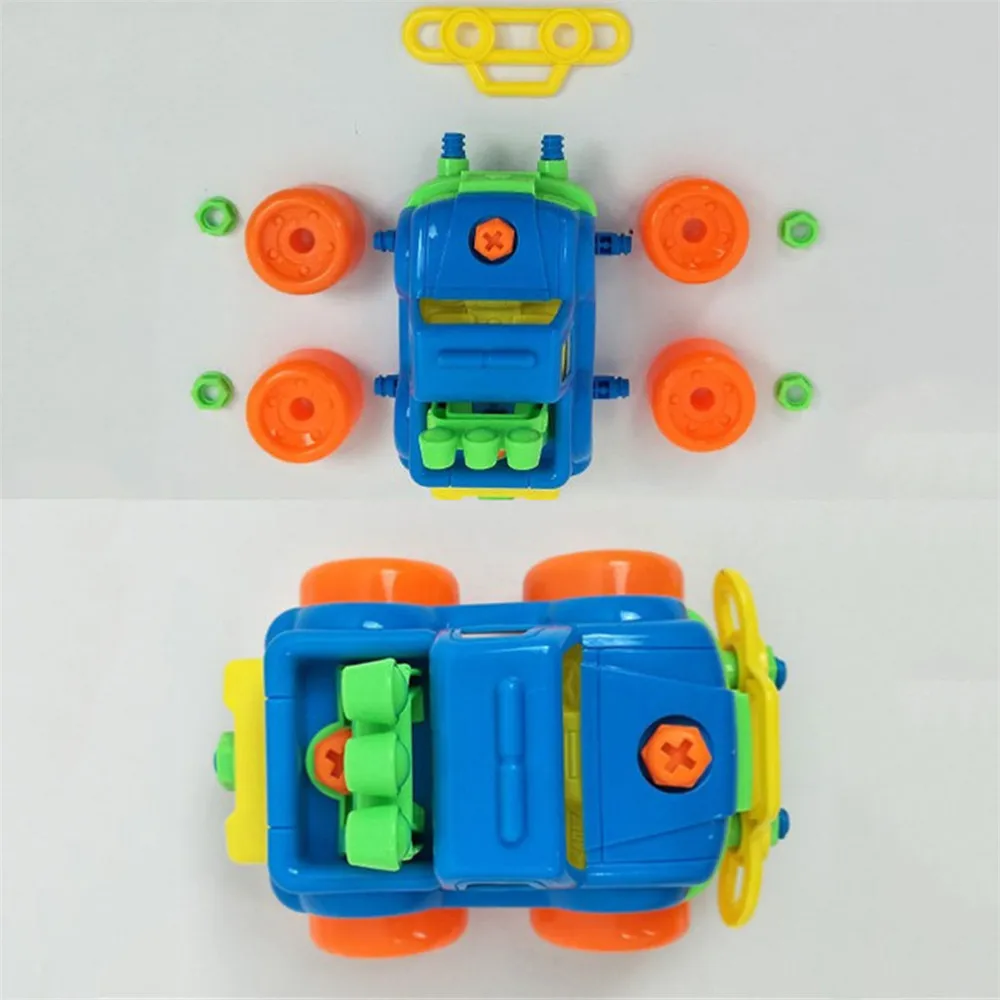 DIY гайка Комбинации для автомобиля, самолета Модель игрушка-конструктор обучение маленьких детей головоломка поставки блоки игрушка