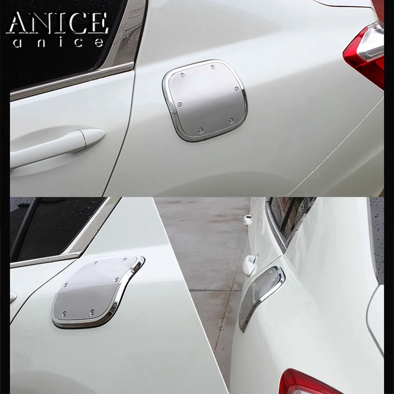 

Chrome ABS Fuel Tank Decorator Gas Tank Cover Case Trim Fit For Honda Accord Sedan 4-Door 2013-2017