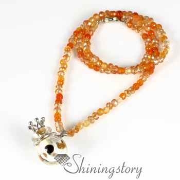 

ball glitter small perfume bottles lampwork glass essential oil pendants necklace diffusers essential oil diffuser necklaces