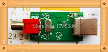 

Free Shipping!!! usb to spdif module / USB sound card / digital audio PCM2704 MODULE