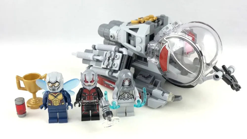 

compatible legoinglys Marvel Super heroes Ant-Man and the Wasp Quantum Realm Explorers Building Blocks Toys Kids Gift 76109