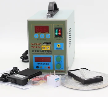 Price SUKKO 787A+ Spot Welder Battery Welder Applicable Notebook And Phone Battery Precision Welding Pedal + 1kg Nickel Belt