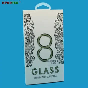 

1000pcs For iPhone X iPhone 7 6 6S Screen Protector Tempered Glass 5D Full Cover Screen Protector Ultra-thin explosion-proof