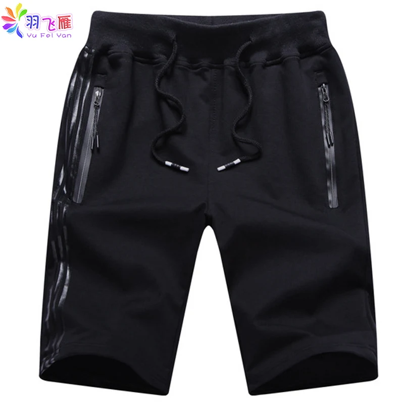 Yufeiyan Новые Летние повседневные хлопковые мужские шорты с принтом пляжные мужские шорты одноцветные 4XL шорты на шнурке для мужчин