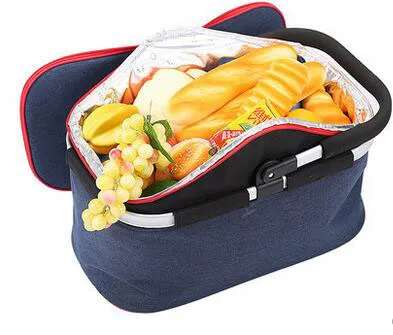 Открытый отдых портативный складной рюкзак для пикника Кемпинг сохранение с крышкой изоляции рюкзак для пикника