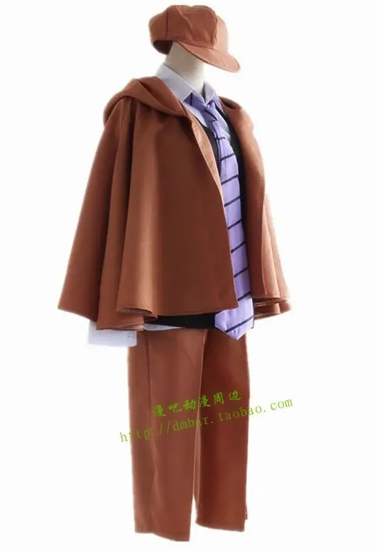Аниме Банго бродячие собаки детектива ранпо Edogawa костюмы для косплея|cosplay costume|bungo