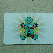 200 шт./лот RFID смарт-em 125 кГц близость удостоверение личности для 0.8 мм тонкий с TK4100 чип карт и печати номер карты