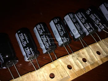 

30pcs/50pcs 2200uF 25V NICHICON VY Series 12.5x25mm Wide Temperature Range 25V2200uF Aluminum Electrolytic Capacitor