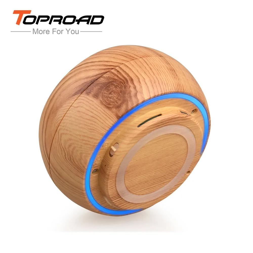 TOPROAD деревянный Bluetooth динамик беспроводные стерео колонки бас саундбар