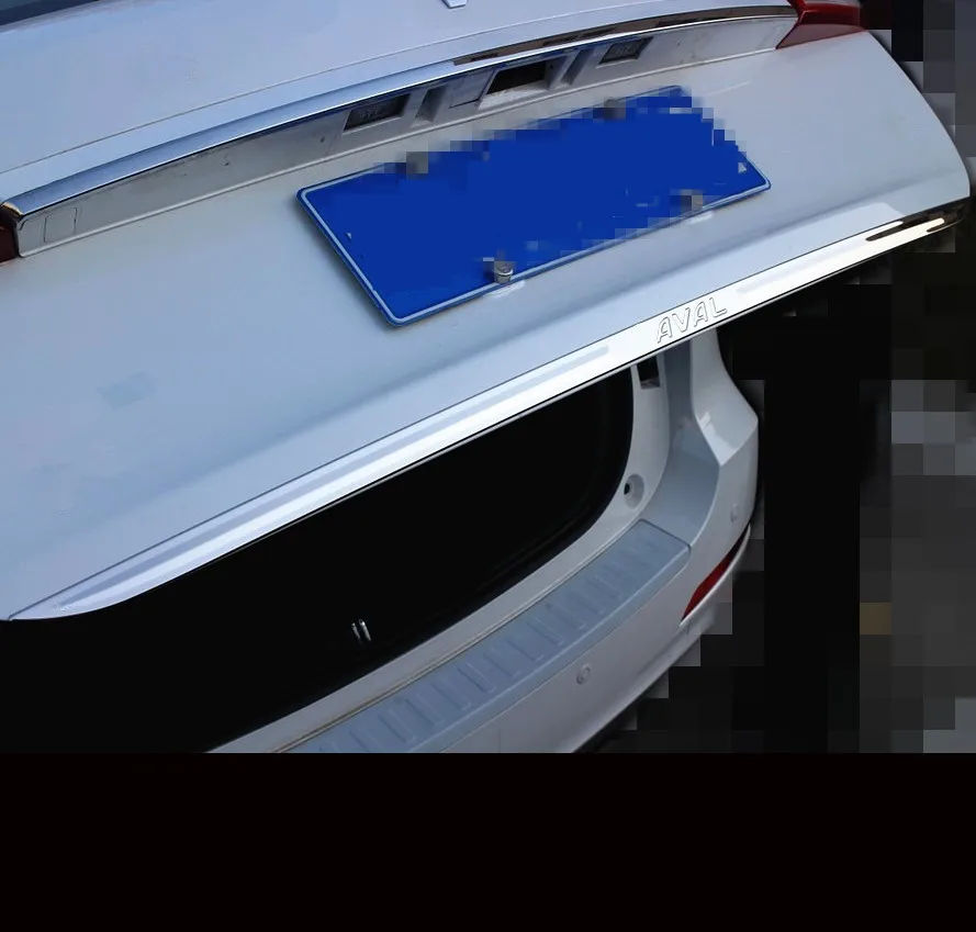 Декорированные двери багажника из нержавеющей стали молдинги для Great Wall Haval Hover H2