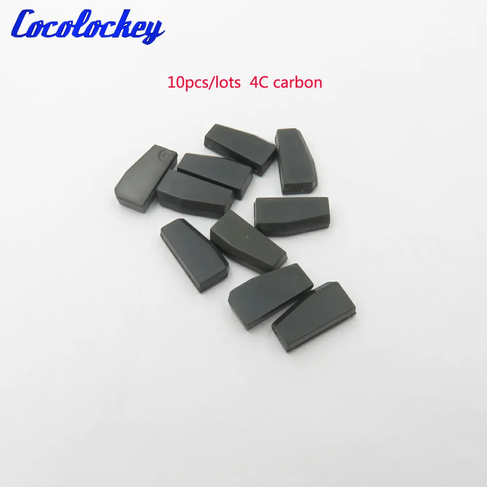 Cocolockey 10 Pcs/Lot Car Key Chip 4C Master Chips Use for Toyota Corolla Crown 2005-2011 Transponder Chip