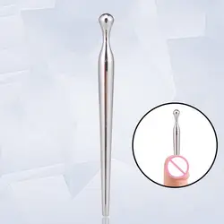 100 мм нержавеющая сталь пенис устройство для мочеиспускания Звуки Секс игрушки растяжения Мужской Целомудрие устройства уретры
