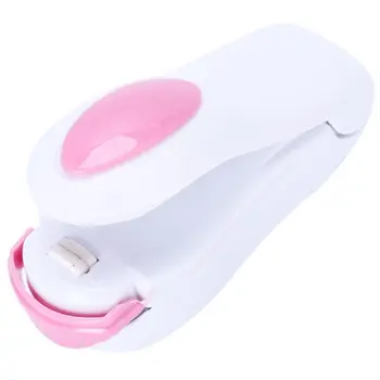 

Portable Bag Clips Handheld Mini Electric Heat Sealing Machine Impulse Sealer Seal Packing Plastic Bag Clip work with battery