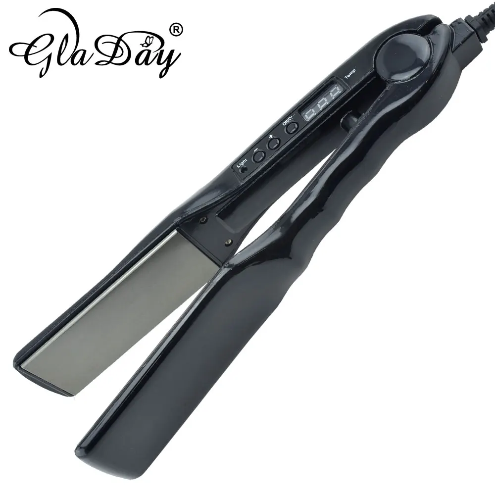 Утюжок для выпрямления волос с ЖК дисплеем 100 240 В|iron straightener|professional hair