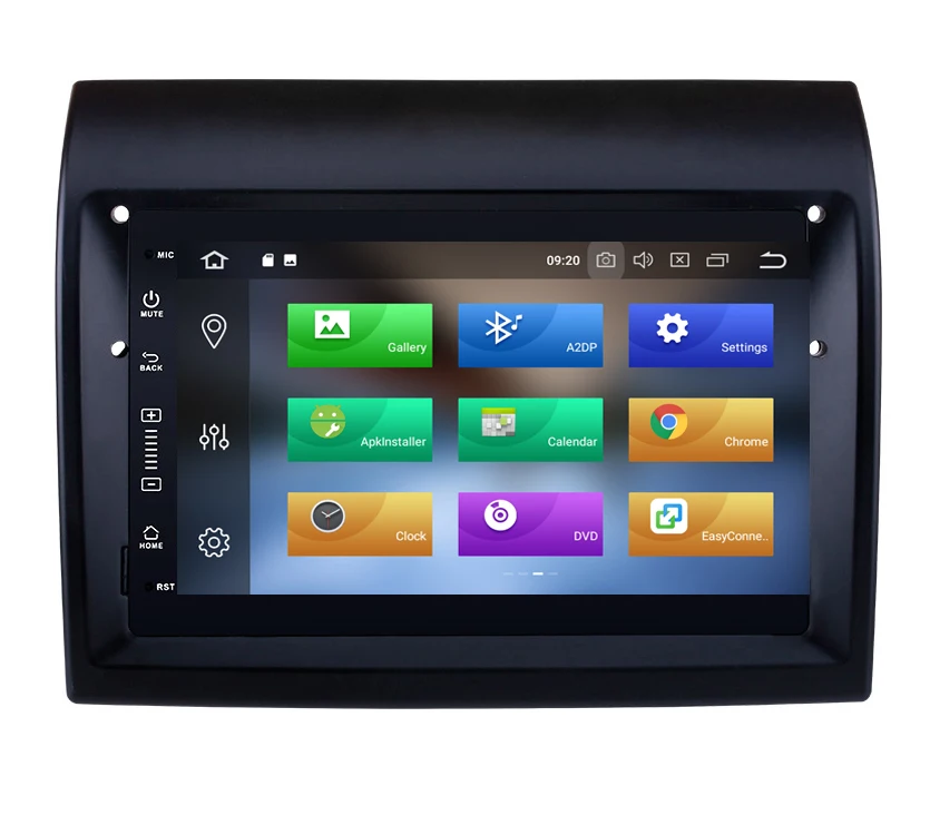 Автомобильный Android 9,0 без DVD gps плеер для FIAT Ducato 2006- CITROEN Jumper PEUGEOT Boxer Радио BT Mirror Link карта wifi 4 Гб+ 64 ГБ