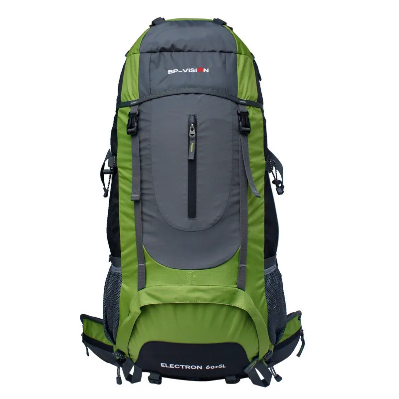 

60L mountaineering bag large capacity outdoor backpack breathable carrying bag waterproof and tearproof travel backpack