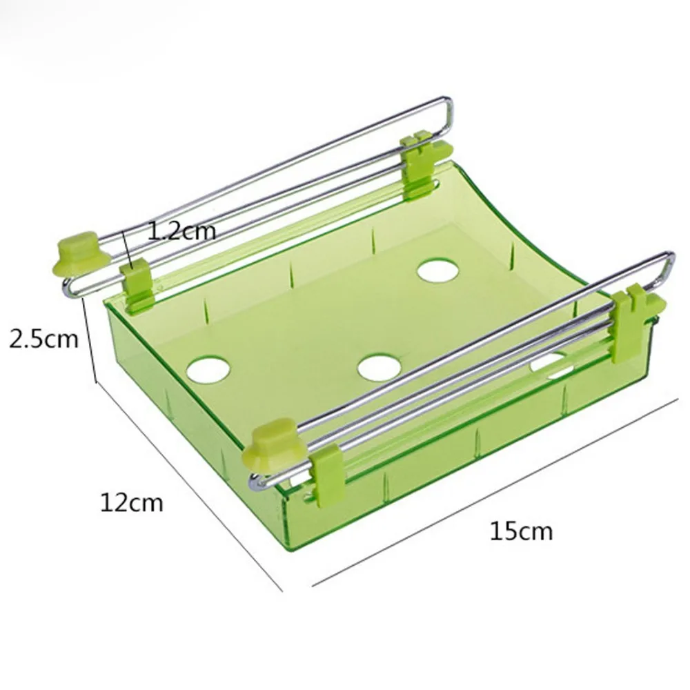 4 шт кухонные ящики холодильник с морозильной камерой еда Выдвижная кладовая креативная Полка Для Хранения Стеллаж Держатель универсальный стеллаж лоток