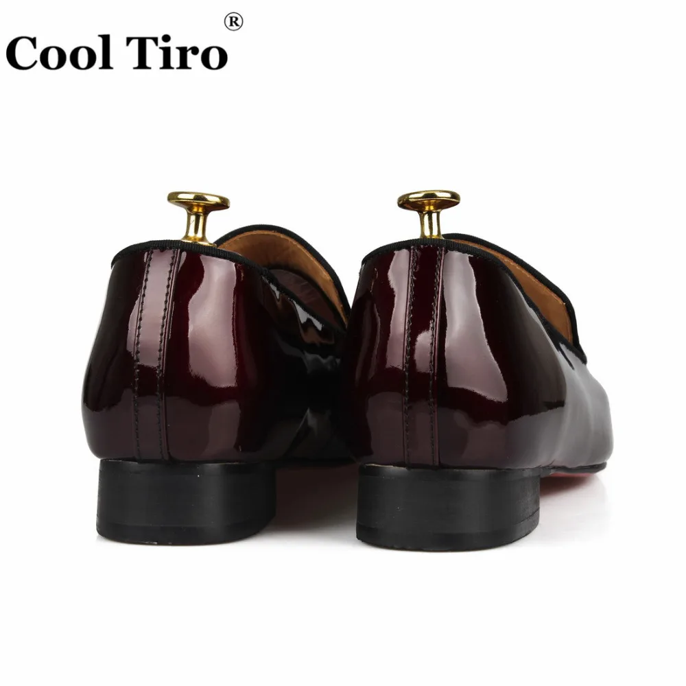 Gradient color Genuine Leather Loafers (11)