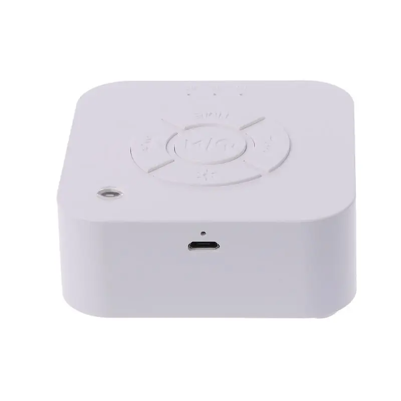 USB перезаряжаемая белая шумовая машина с таймером отключения сна звуковая машина для ребенка взрослых сна и релаксации